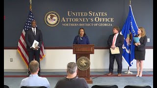 Justice Department Makes Civil Rights Announcement Related to Georgia [upl. by Anegue]