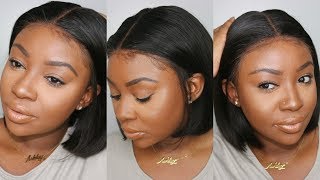 Perfect Deep Part Bob Lace Wig  SUPER NATURAL  MyFirstWig [upl. by Aniaz]