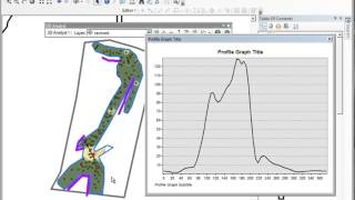 630 Create a profile graph with 3D Analyst [upl. by Jarib333]