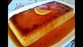 flandenaranja beatrizcocina FLAN DE NARANJA  BEATRIZ COCINA [upl. by Ived274]