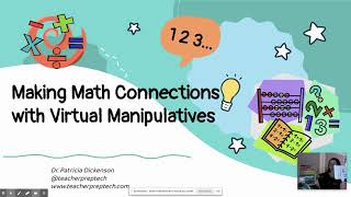 Making Math Connections with Virtual Manipulatives [upl. by Ecirehc]