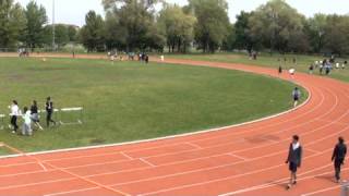 Un triplé Vainqueurs au championnat régional dathlétisme Montréal 1500m juvénile masculin RSEQ 2013 [upl. by Almat]