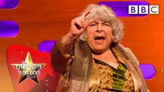 How will Miriam Margolyes react to a cavity search ☝️😳🤣 OfficialGrahamNorton ⭐️ BBC [upl. by Swartz]