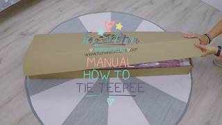 How to tie Teepee Tipi  Fun with Mum Manual [upl. by Mizuki738]