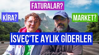 İsveçte Aylık Giderler Kira Fatura ve Diğer Masraflar İsveçte Ne Kadar Parayla Geçinebilirim 👍 [upl. by Sykes]