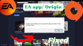 Install EA App in Windows On PC [upl. by Nipha]