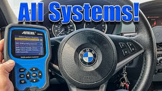 Inexpensive BMWSpecific All Systems Code Reader  Ancel BM700 Test and Review [upl. by Nnylyahs]