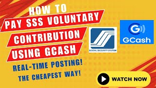 HOW TO PAY SSS VOLUNTARY CONTRIBUTION USING GCASH REALTIME POSTING [upl. by Eelloh]