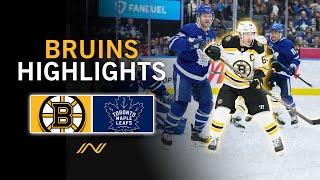 Bruins Highlights Boston Heads To Toronto For Original Six Matchup [upl. by Dun]