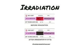 Irradiation of blood components [upl. by Aamsa]