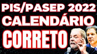 CALENDÁRIO OFICIAL PISPASEP 2022 PAGAMENTOS NO CALENDÁRIO 2024  DATAS DE SAQUE DO ABONO SALARIAL [upl. by Galer]