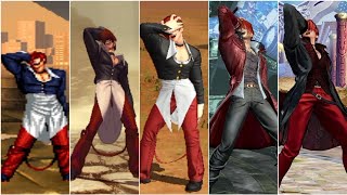 Evolution of Iori Yagami laugh KOF 95  KOF XV [upl. by Neirrad]