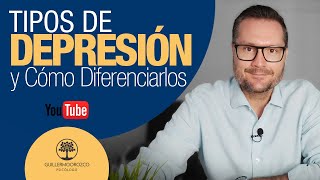 ¿Qué TIPOS de DEPRESIÓN existen 🥺 Clases de DEPRESIÓN y sus SÍNTOMAS [upl. by Gabie955]