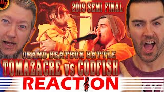 TOMAZACRE vs CODFISH Reaction Grand Beatbox Battle 2019  SEMI FINAL  GBB [upl. by Ardnic802]