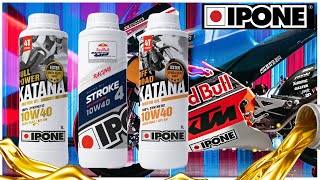 Aceite Moto IPONE KATANA VS IPONE STROKE4 RACING Review y Comparativa ✅ [upl. by Anastase]