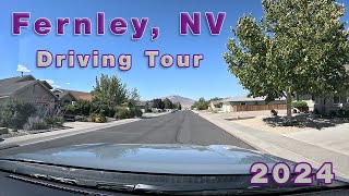 8 Minute Driving Tour of Fernley Nevada  Explore Rural Nevada  Where To Live In Nevada [upl. by Bar355]