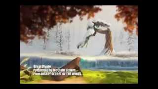 Tinkerbell Sountrack The Great Divide vídeo musical oficial Tinkerbell secret of the wings [upl. by Htide334]