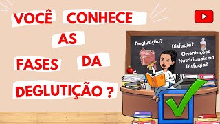 VOCÊ CONHECE AS FASES DA DEGLUTIÇÃO  O que é Disfagia e quais as orientações nutricionais [upl. by Magee]