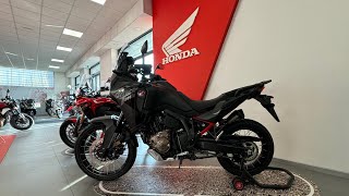 AFRICA TWIN 1100 ES MY2024 BLACK METALLIC [upl. by Anairo]