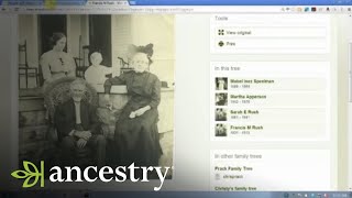 Ancestrycom Online Family Trees Photo Comments and Other Collaboration Tools  Ancestry [upl. by Tony]