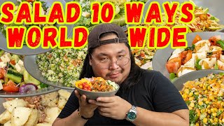 SALAD 10 WAYS WORLDWIDE  Ninong Ry [upl. by Ephraim779]