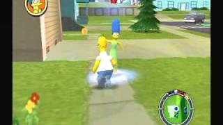 Homer vs Marge The Simpsons Hit amp Run [upl. by Eslud]