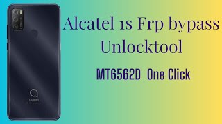 Alcatel 1s frp bypass One Click frpbypass unlocktool 🔥🔥💥 [upl. by Quitt790]