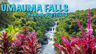 Umauma Falls  Hawaii’s Best Waterfalls Hawaii Big island [upl. by Dodson841]