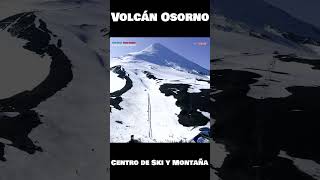 Volcán Osorno Centro de Ski y Montaña Región de Los Lagos Chile  Vista Aérea Drone Temuco [upl. by Elacim]