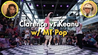 Clarence vs Keanu  MT Pop Battle Commentary [upl. by Lonnie]