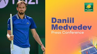 Daniil Medvedev Press Conference March 13th  Indian Wells 2024 [upl. by Opiuuk]