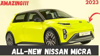 Confirmed  ALL NEW 2023 Nissan Micra ELECTRIC  NISSAN MICRA ELECTRIC 2023 REVEALED  RELEASE DATE [upl. by Boland182]