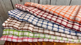 LAZI 16 x 25 Inch Cotton Kitchen Dish Towels [upl. by Einnil643]