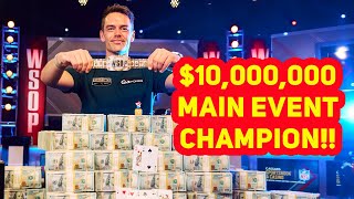 World Series of Poker Main Event 2023  Day 4 Money Bubble with Nick Rigby [upl. by Hadwin]