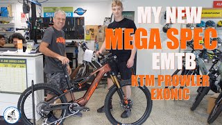 My new MEGA SPEC emtb KTM Prowler Exonic [upl. by Anwad279]