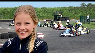 NEW GIRL IN KARTING showing real potential as a Cadet UK Kart Series 2024 Sheni Cadet Final [upl. by Emeline]