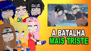 Sala do Naruto Reagindo a Naruto vs Sasuke  Batalha Final gacha life react [upl. by Falkner]