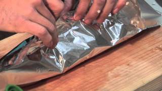 Grilling Scallops amp Mushrooms in Foil  Mushroom Recipes [upl. by Harragan]