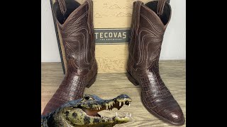 Tecovas  The Dillon Caiman Cowboy Boot Review [upl. by Nnyl283]