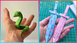 Easy Paper Crafts Anyone Can Do ▶ 2 [upl. by Sidell]