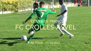 5e tour coupe de France 202122 ✅ 01 vs FC Crolles [upl. by Elleiad653]