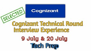 CognizantGenc Technical Round Interview Experience  Process Questions  Tech Prep [upl. by Jeanelle]