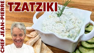 Tzatziki by a French Chef  Chef JeanPierre [upl. by Aremus37]