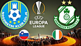 Celje 10 Shamrock Rovers  EUROPA LEAGUE 20242025 [upl. by Hermy]