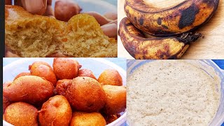 WE FINALLY MADE THE POPULAR PLANTAIN PUFF PUFF THIS WAY  GHANA BOFROT cooking puffpuffrecipe [upl. by Niffirg232]