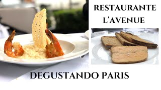 OS MELHORES RESTAURANTES DE PARIS  L’AVENUE  DEGUSTANDO PARIS COM LEANDRO DIAS [upl. by Schoenburg515]