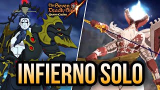 ¡DEMONIO ORIGINAL INFIERNO SOLO GUÍA PARA SUPERAR AL DEMONIO ORIGINAL SOLO  7DS GRAND CROSS [upl. by Daniala396]