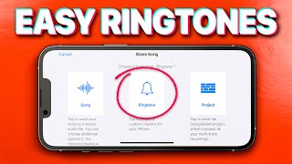 The EASY way to make ringtones on iPhone with GarageBand [upl. by Airahs]