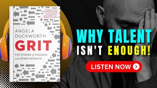 GRIT by Angela Duckworth Audiobook  Book Summary in English [upl. by Lebasy]