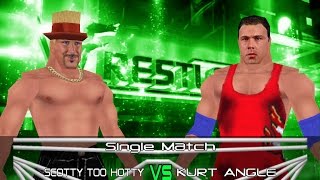 RandyManFoos No Mercy Overhaul 20 Matches  Scotty Too Hotty vs Kurt Angle REQUEST [upl. by Bracci]